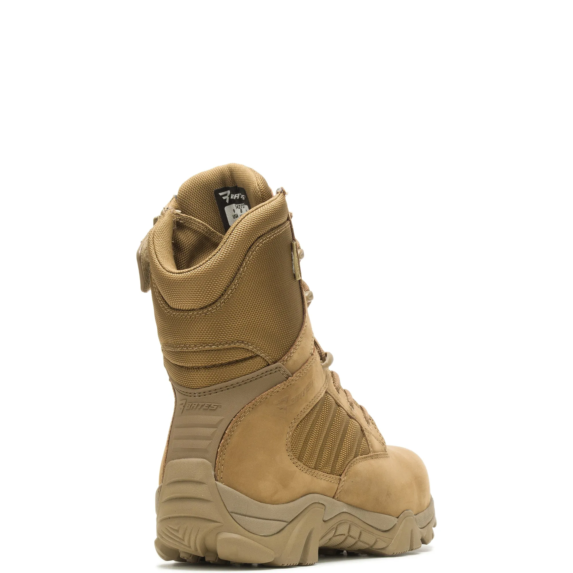 Bates Mens GX Safety Toe 8 Inch Leather/Nylon Boots