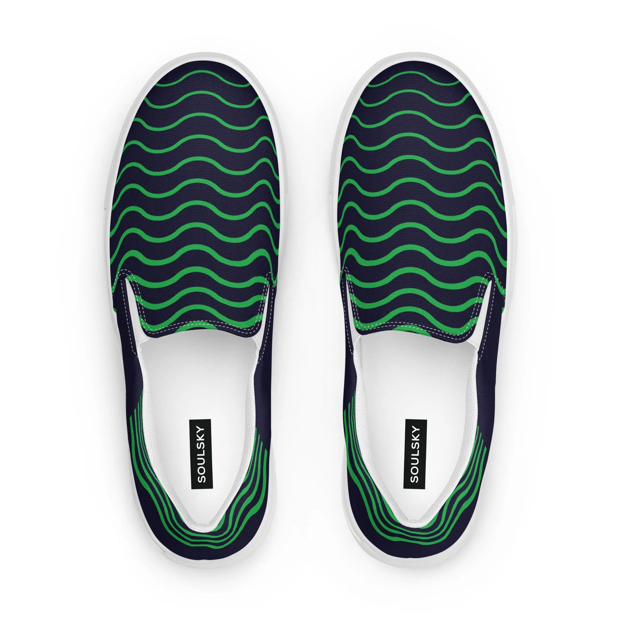 BE LIKE WATER Women’s Slip-On Canvas Shoes