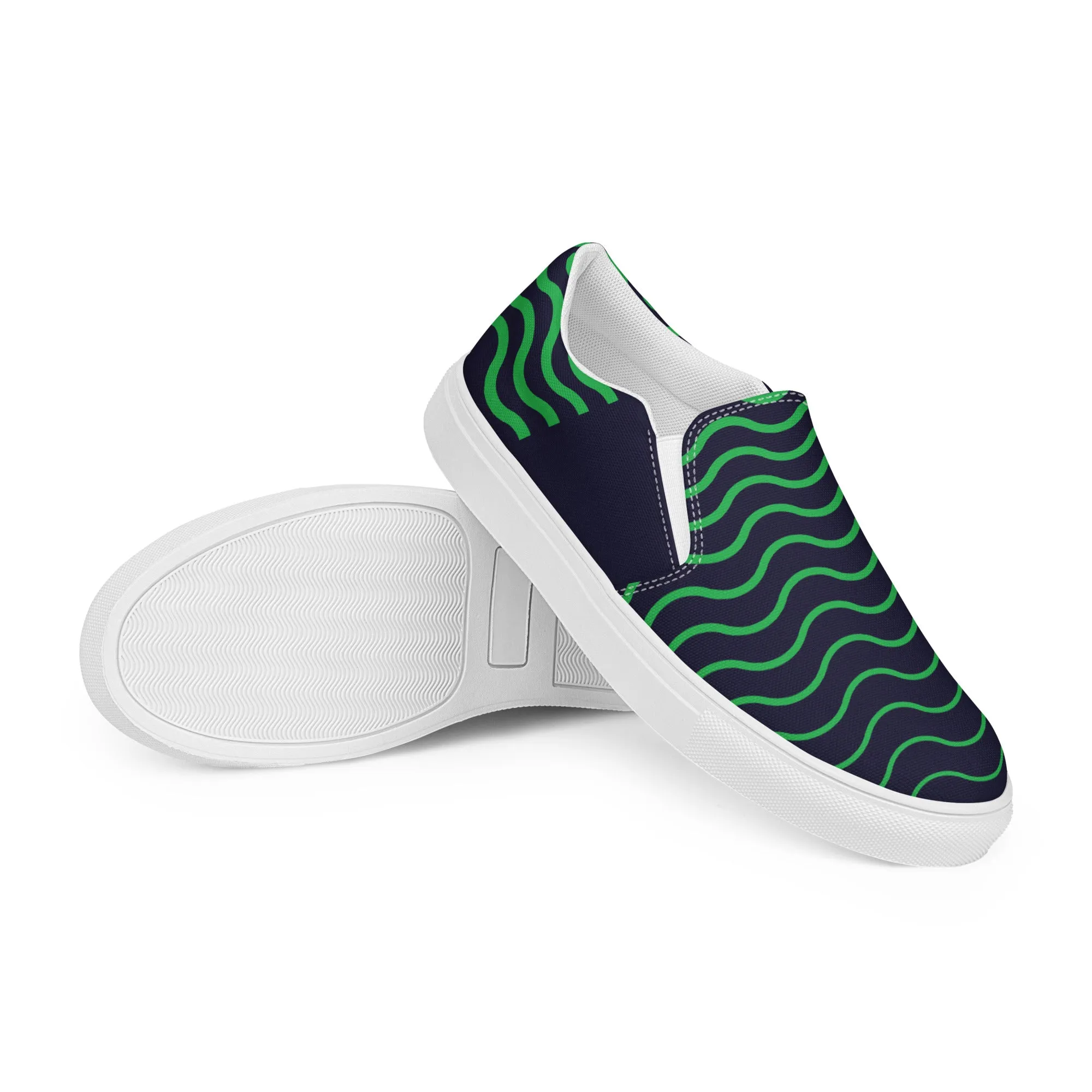 BE LIKE WATER Women’s Slip-On Canvas Shoes