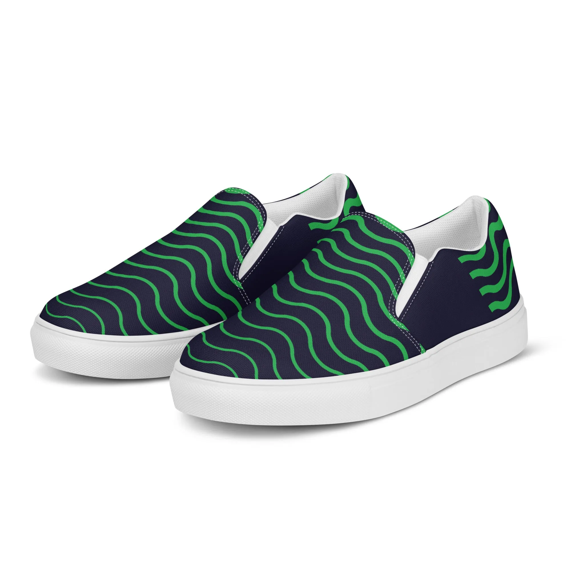 BE LIKE WATER Women’s Slip-On Canvas Shoes