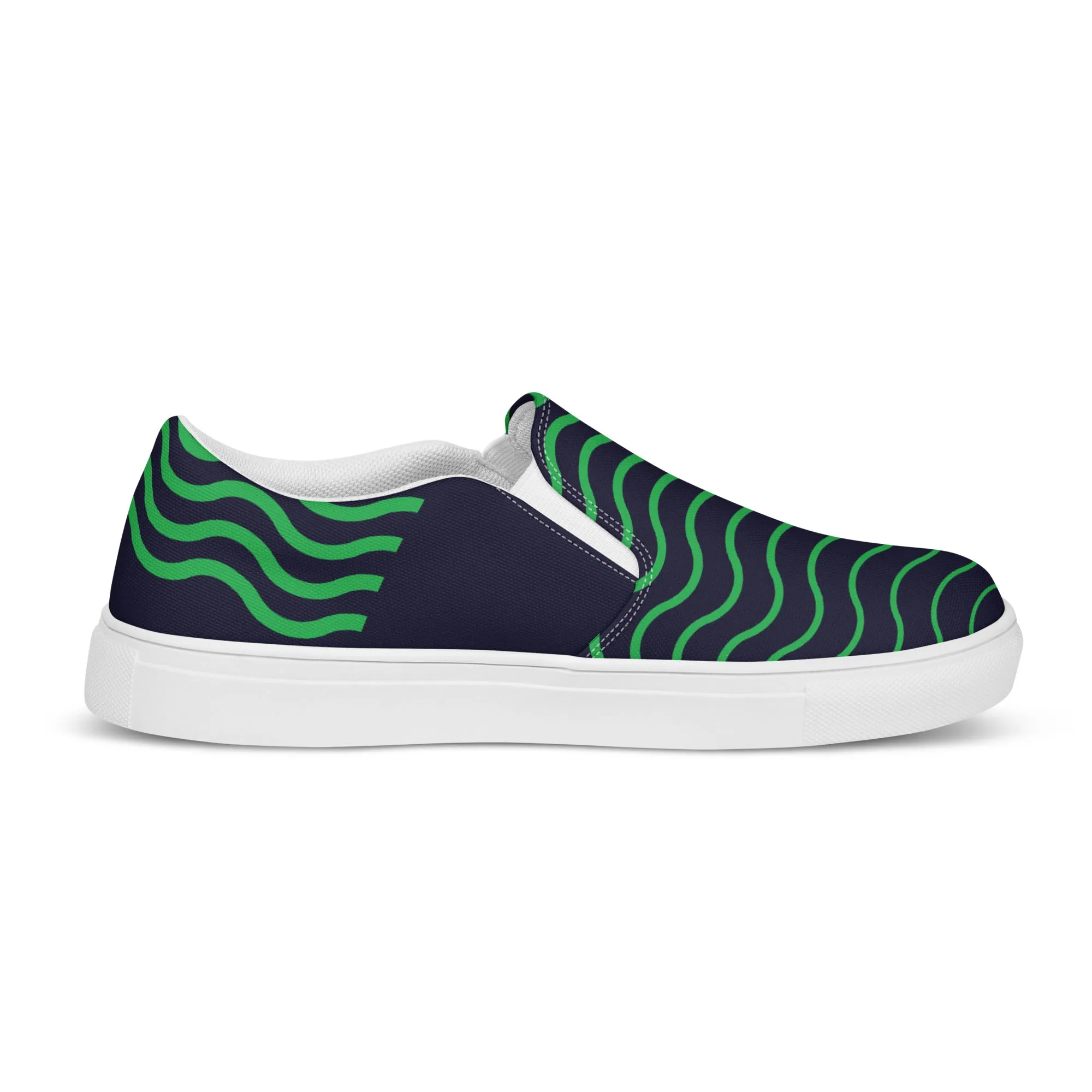 BE LIKE WATER Women’s Slip-On Canvas Shoes