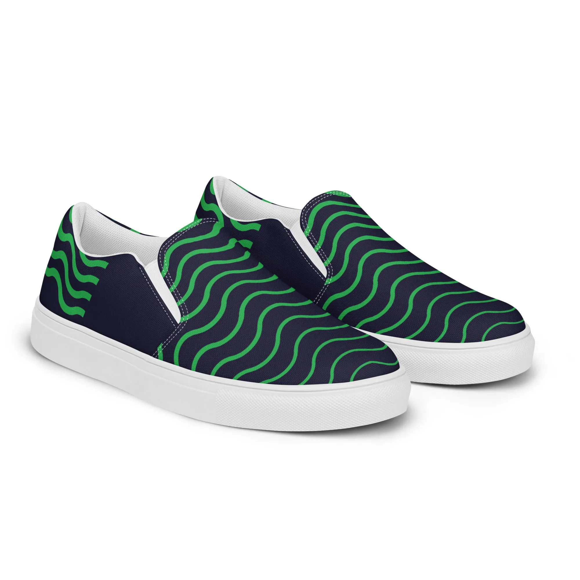 BE LIKE WATER Women’s Slip-On Canvas Shoes