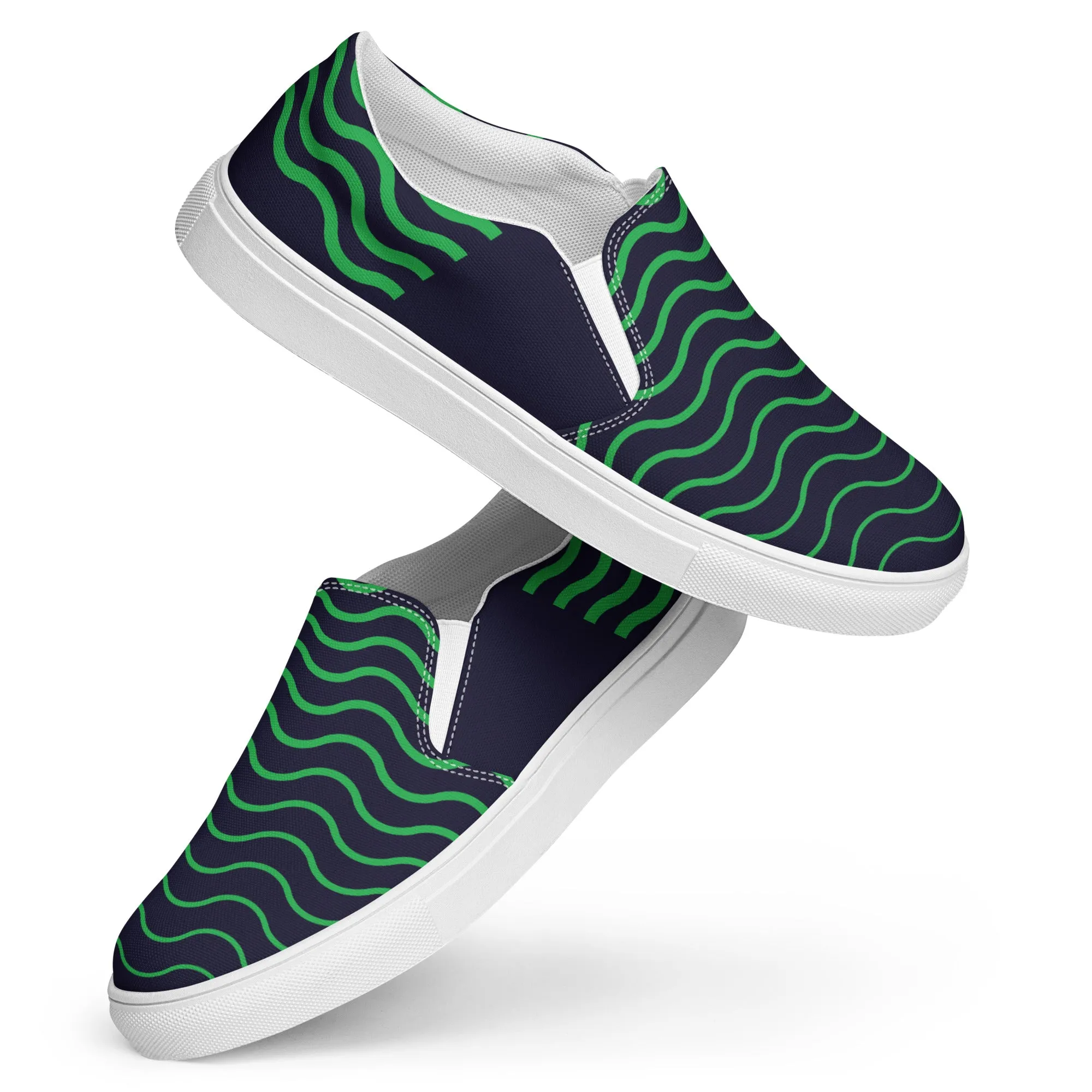 BE LIKE WATER Women’s Slip-On Canvas Shoes