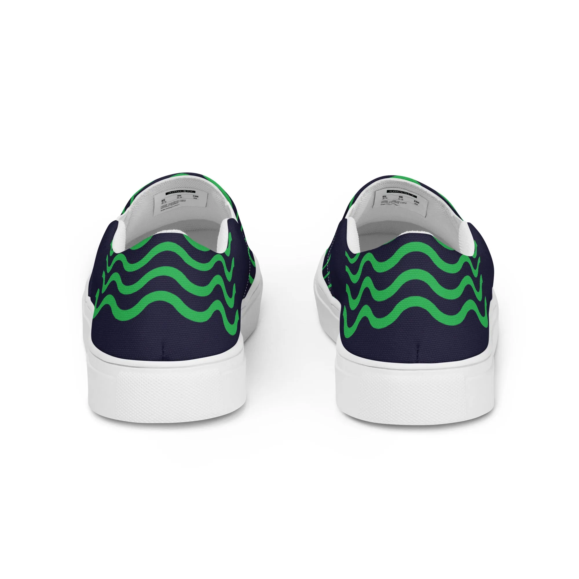 BE LIKE WATER Women’s Slip-On Canvas Shoes