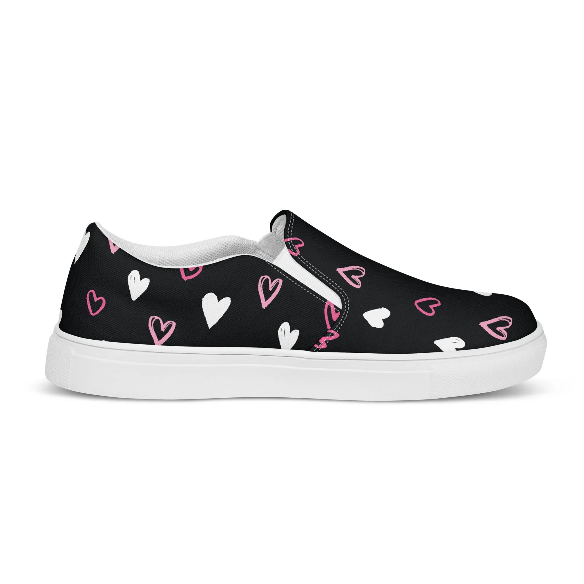 BE MY VALENTINE Men’s Slip-On Canvas Shoes