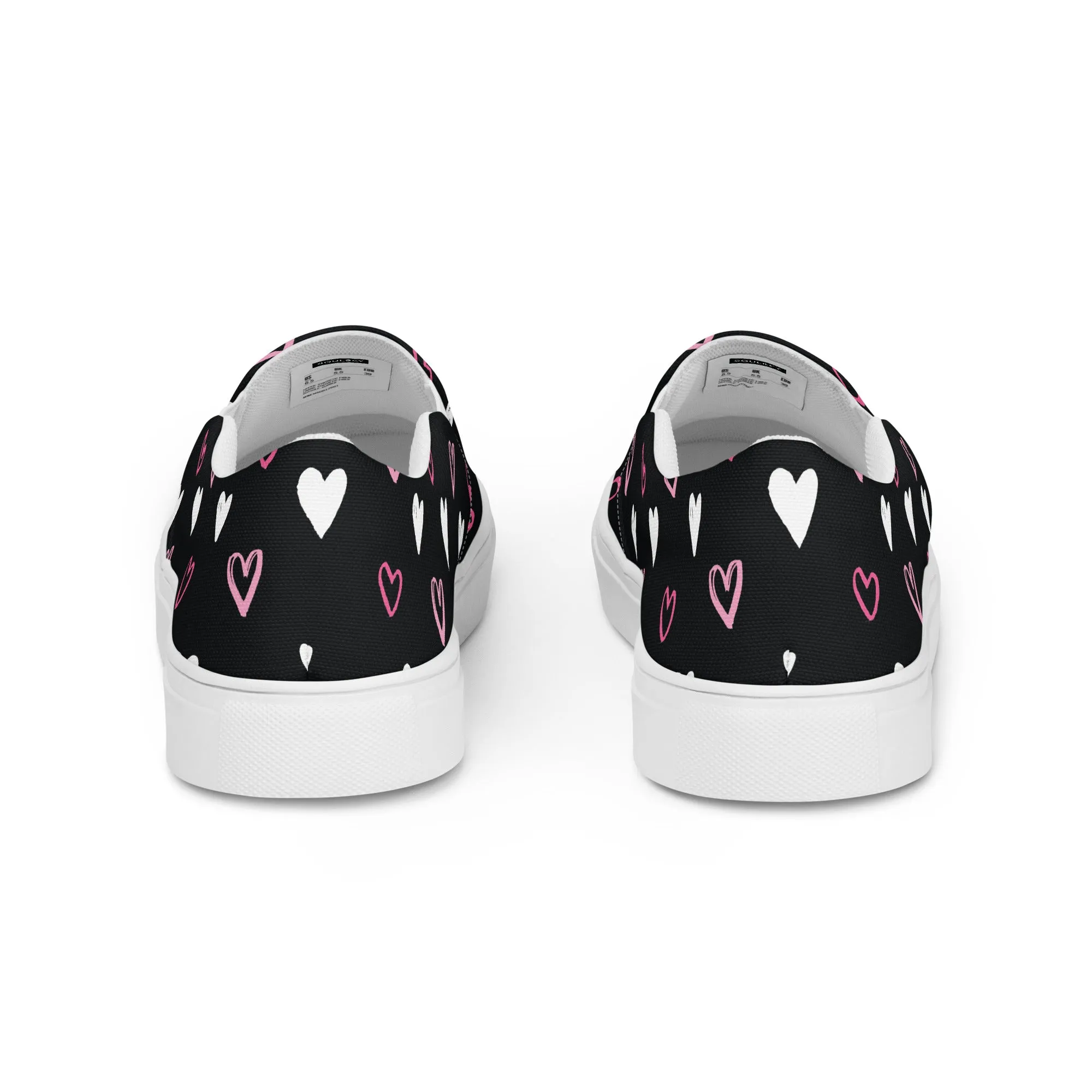 BE MY VALENTINE Men’s Slip-On Canvas Shoes