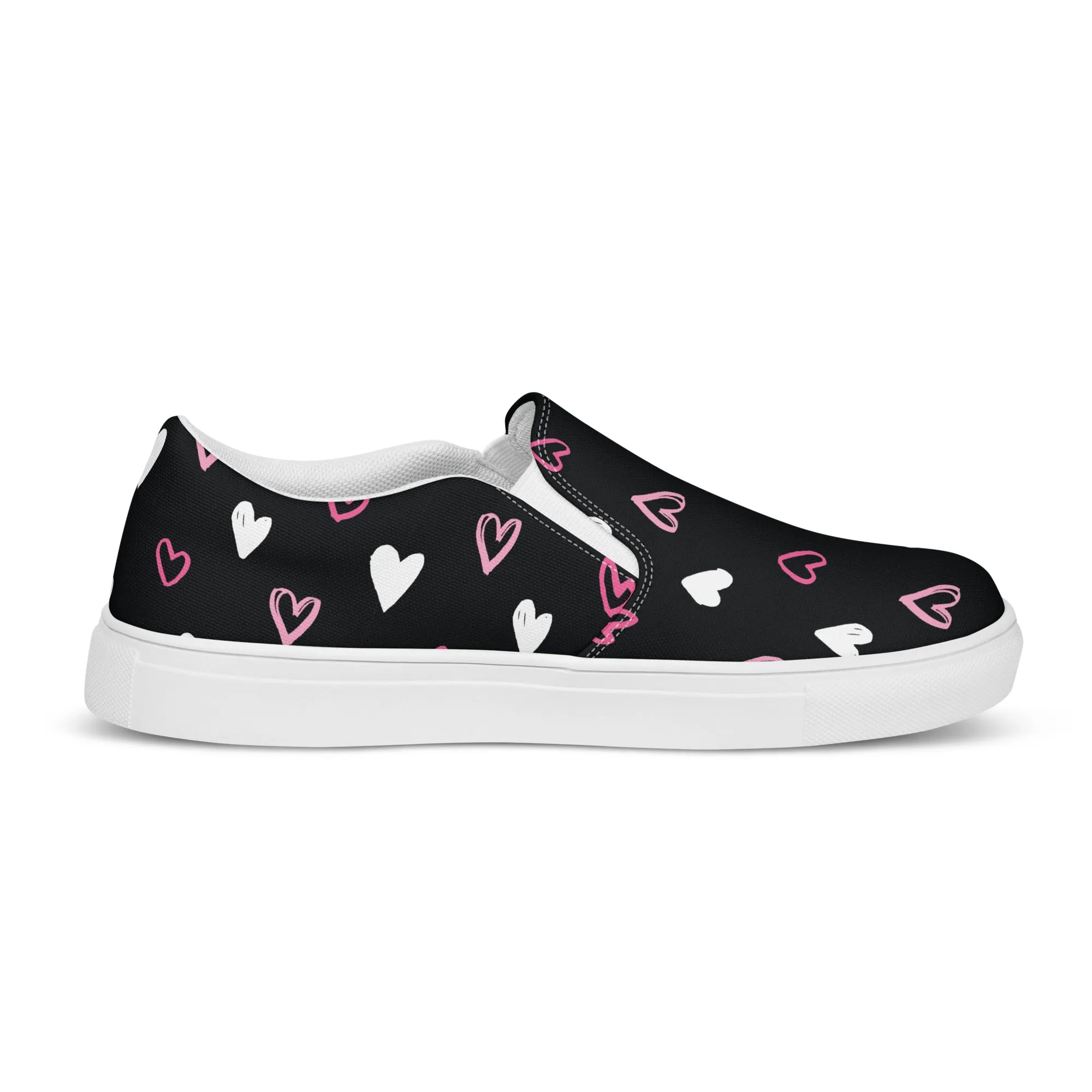BE MY VALENTINE Men’s Slip-On Canvas Shoes