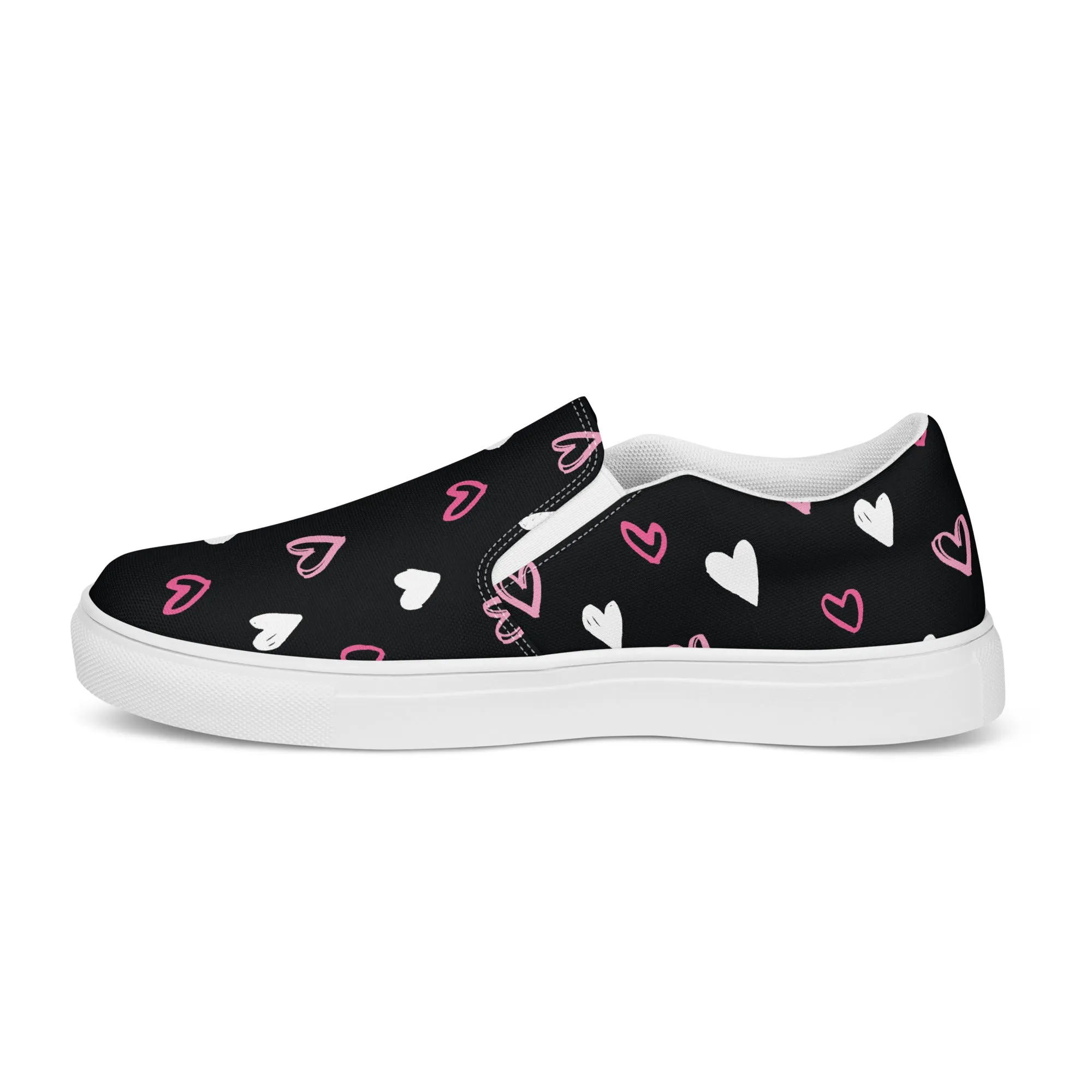 BE MY VALENTINE Men’s Slip-On Canvas Shoes