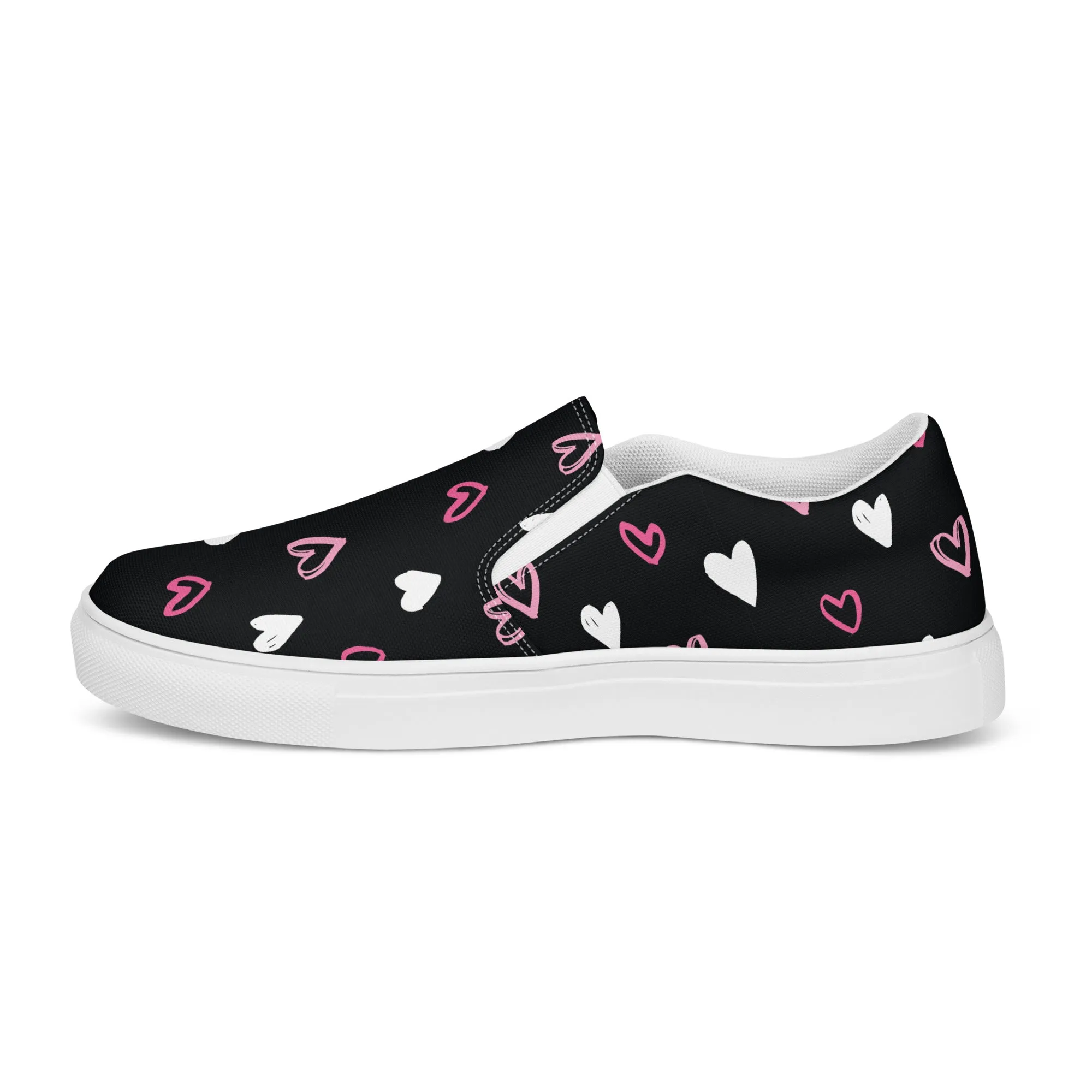 BE MY VALENTINE Men’s Slip-On Canvas Shoes