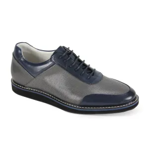Beneficial LORENZO | Giovanni-GRY/NVY LORENZO | Giovanni-GRY/NVY Unified Density Midsole Wide Toe Box Construction