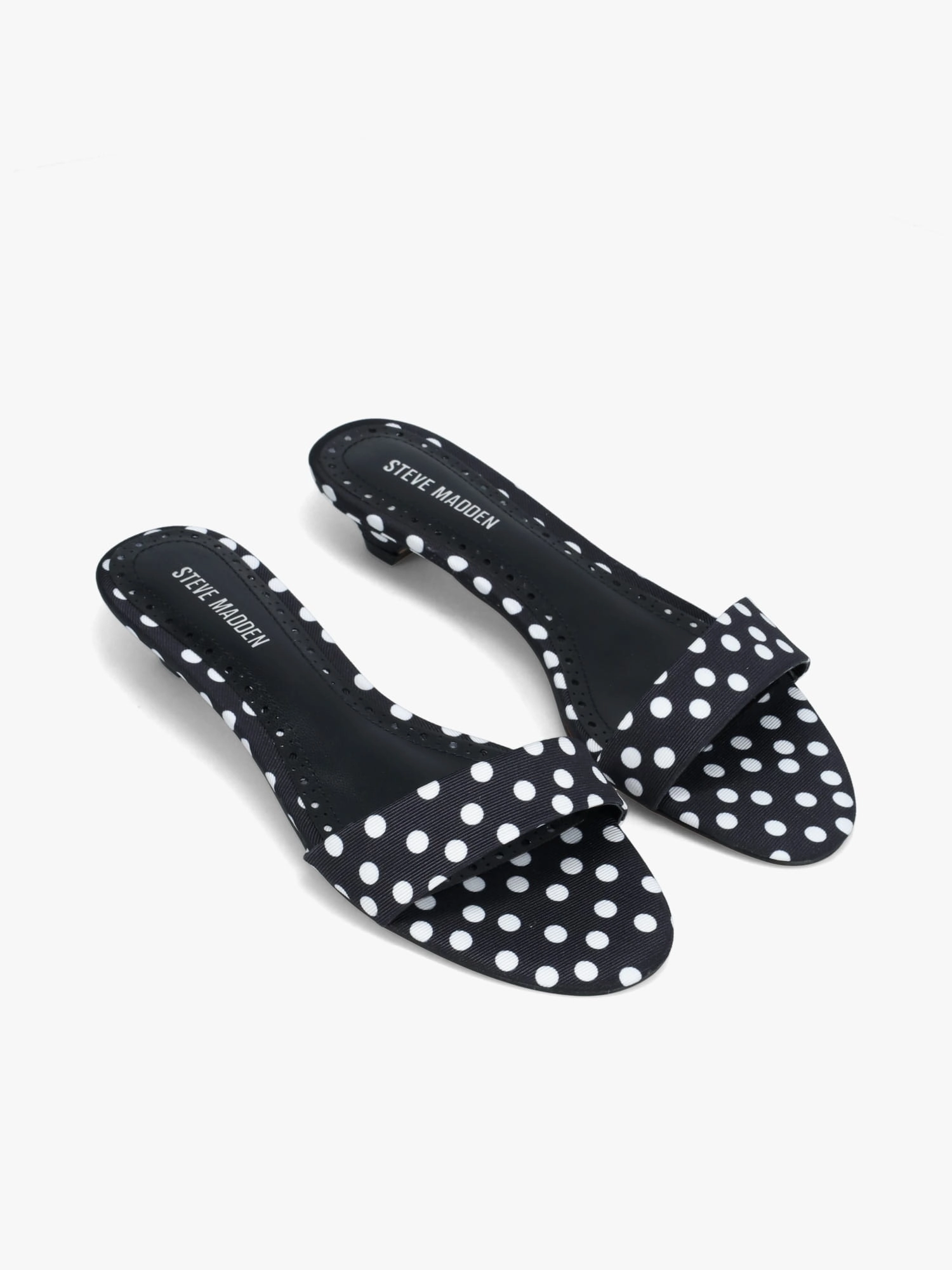 Berry Black Polka Dot Fabric Moisture Wicking Fabric