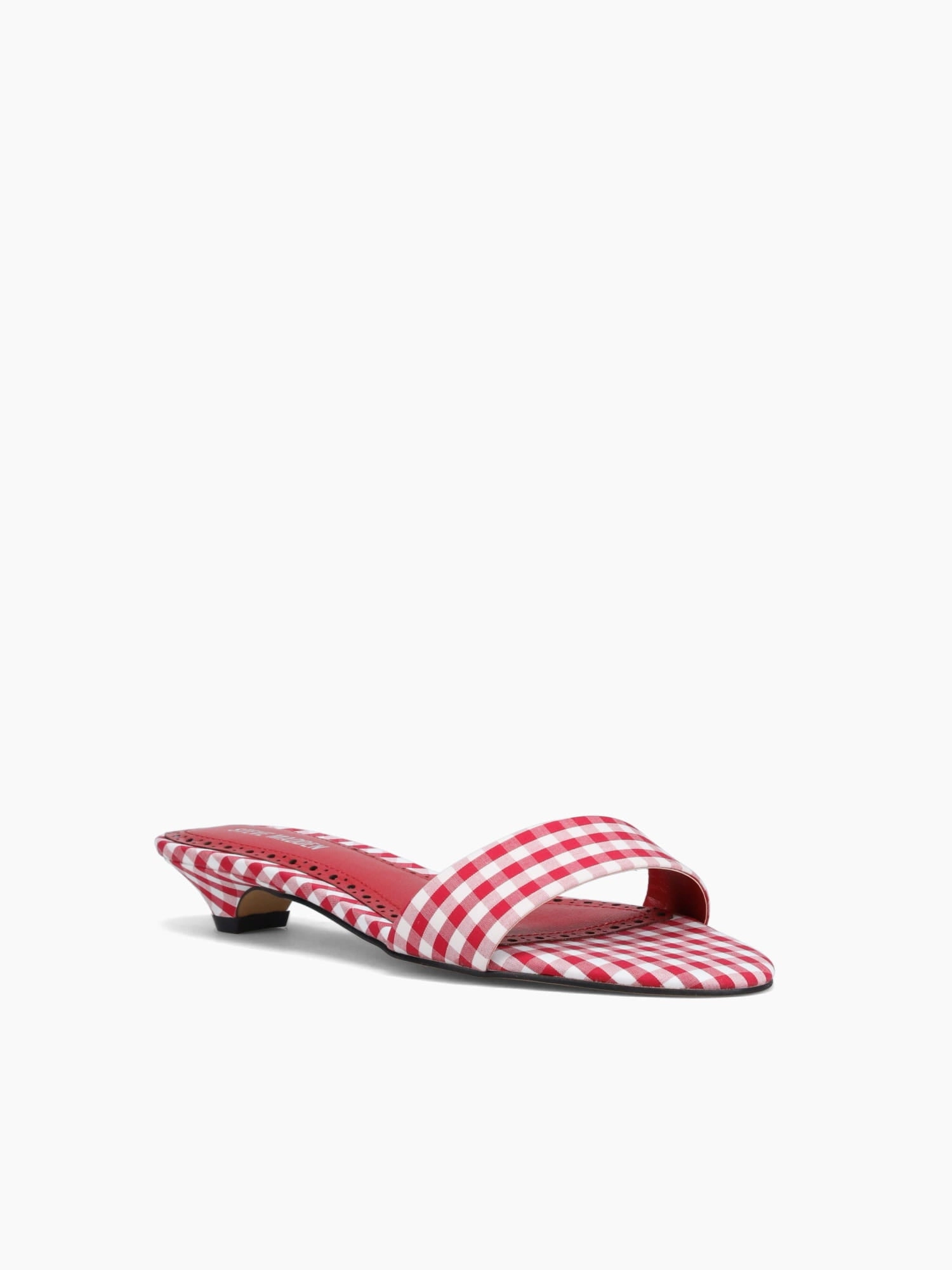 Berry Red Ginghan Fabric Hot Fashion