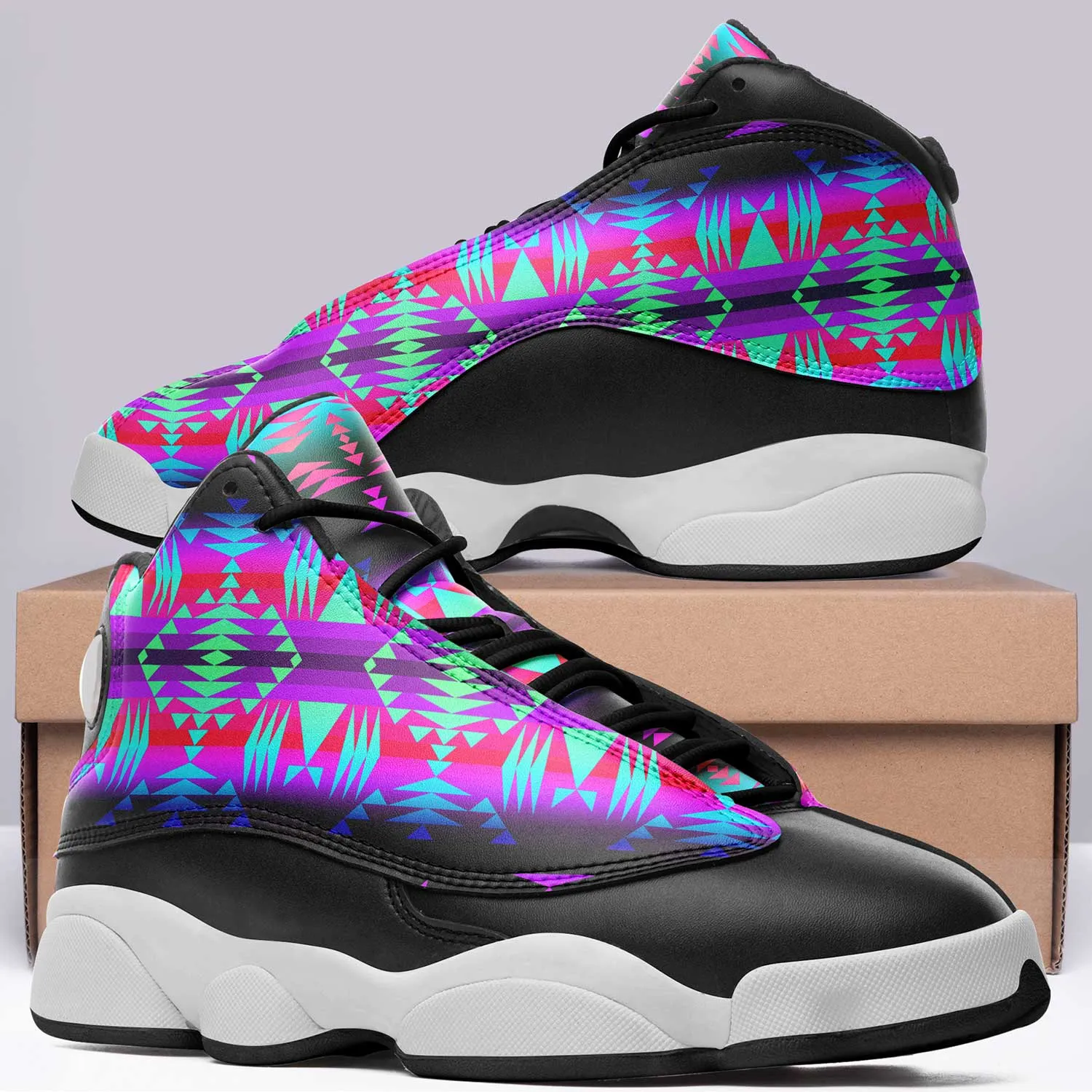 Between the Rocky Mountains Isstsokini Athletic Shoes