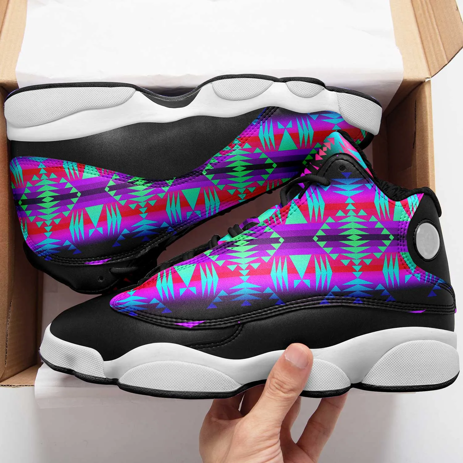 Between the Rocky Mountains Isstsokini Athletic Shoes