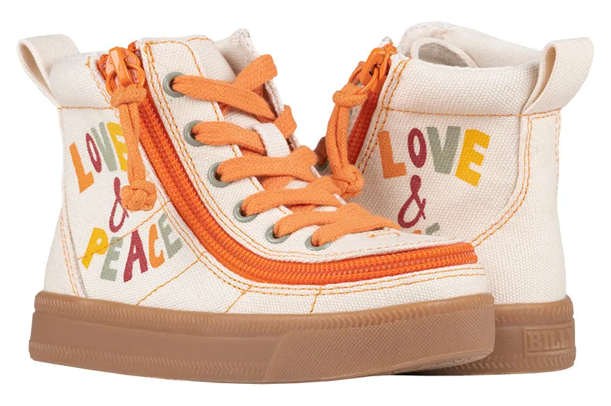 Billy Toddler Love and Peace BILLY Classic Lace Highs