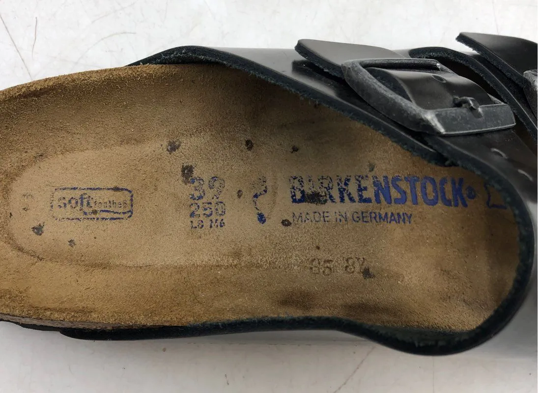 Birkenstock Women's Black Slide Sandals - Size 8