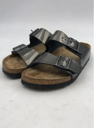 Birkenstock Women's Black Slide Sandals - Size 8