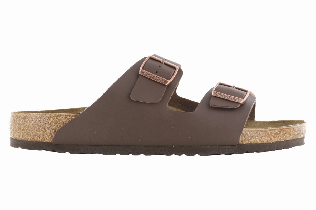 Birkenstock Arizona Birko-Flor Dark Brown Lightweight Walking Shoes Urban Walker
