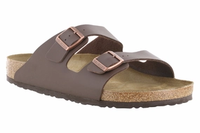 Birkenstock Arizona Birko-Flor Dark Brown Dual Purpose Spring Ready Birkenstock Arizona Birko-Flor Dark Brown