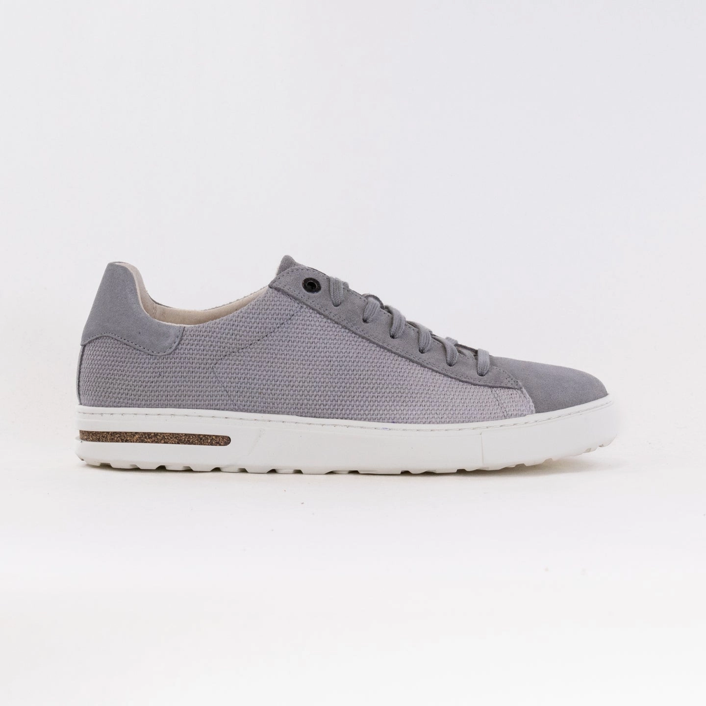 Feel Flex Birkenstock Bend Low Canvas-Suede (Men's) - Whale Grey