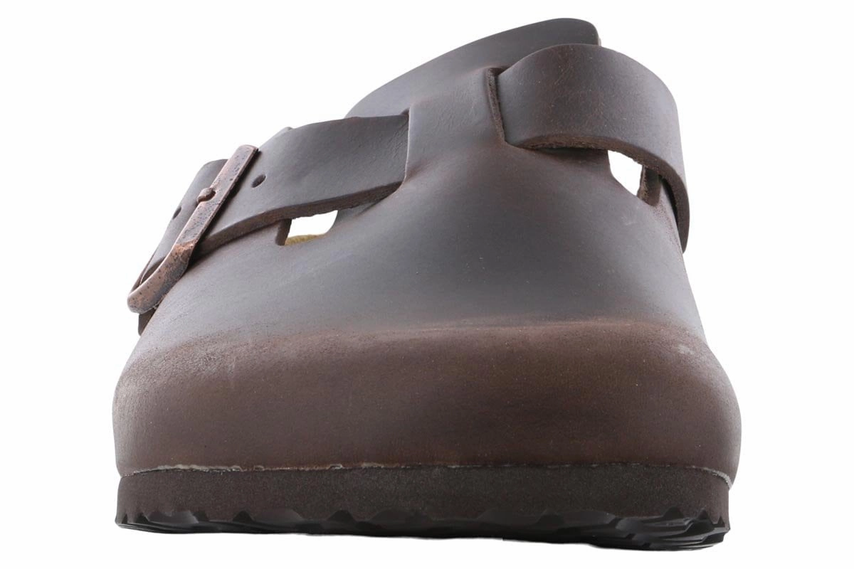 Compact Style Birkenstock Boston Oiled Leather Habana