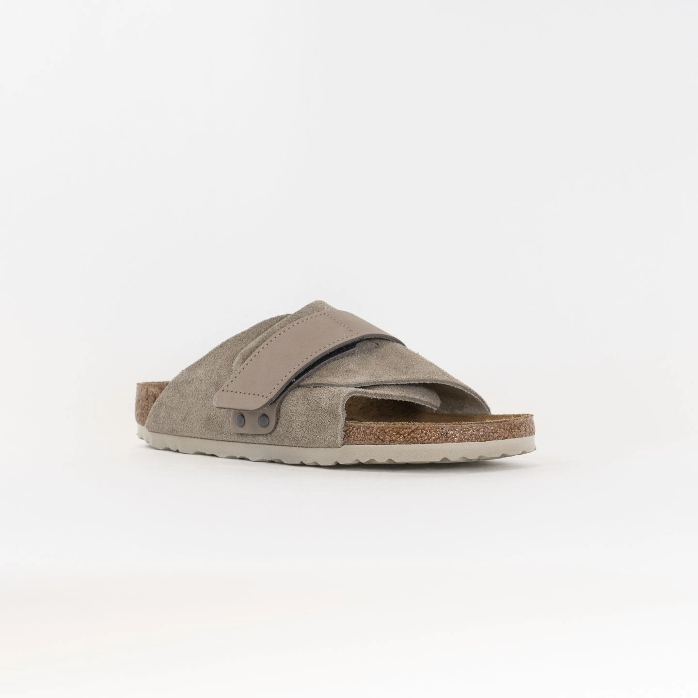 Sandal Replacements Birkenstock Kyoto (Men's) - Taupe Suede