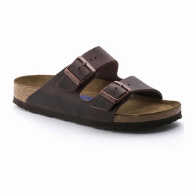Birkenstock Unisex Arizona Soft Footbed Oiled Leather Sandal - Habana Momentum Durable Stitching Eco Friendly Minimalist Fans Birkenstock Unisex Arizona Soft Footbed Oiled Leather Sandal - Habana Momentum