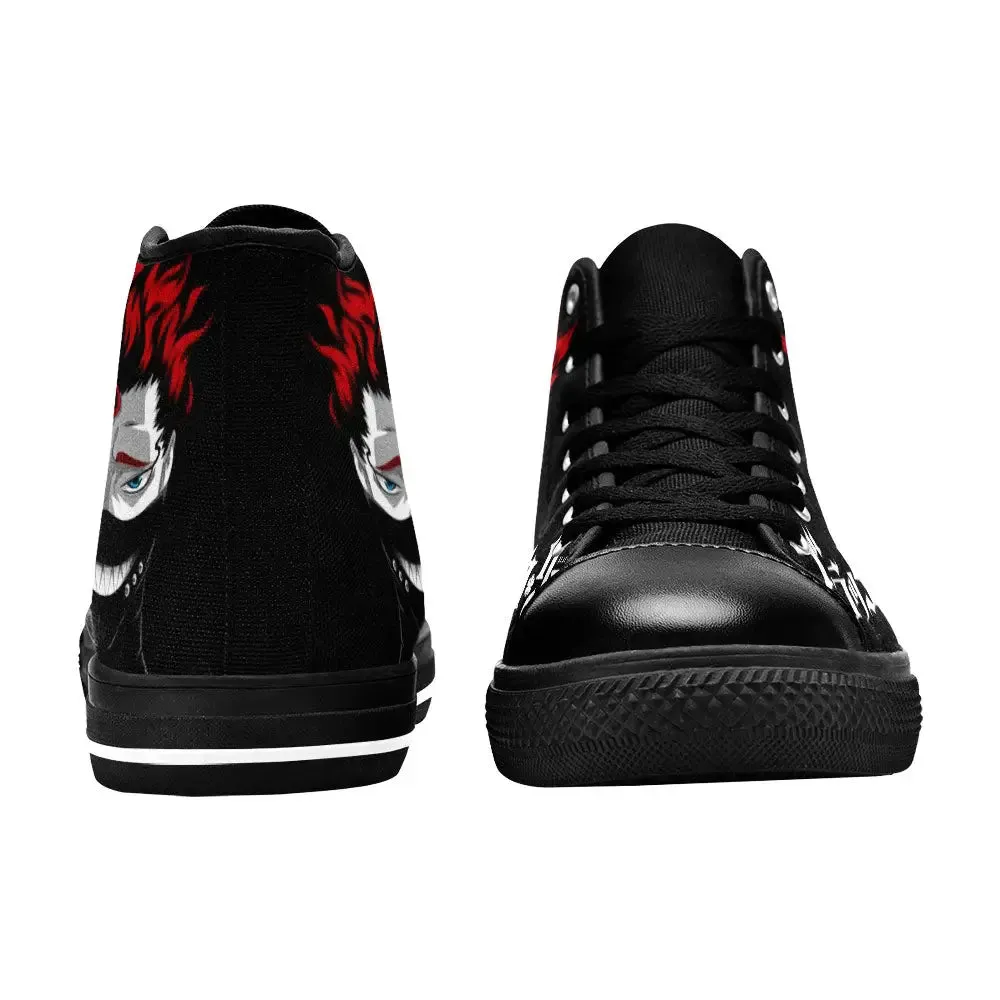 Black Clover Zora Ideale Shoes High Tops Sneakers for Kids and Adults