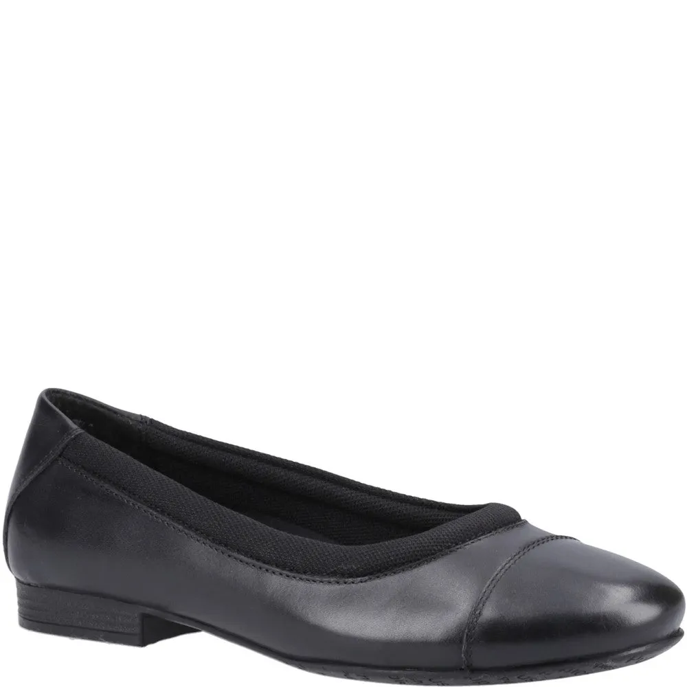 Black Emma XL Senior School Shoes