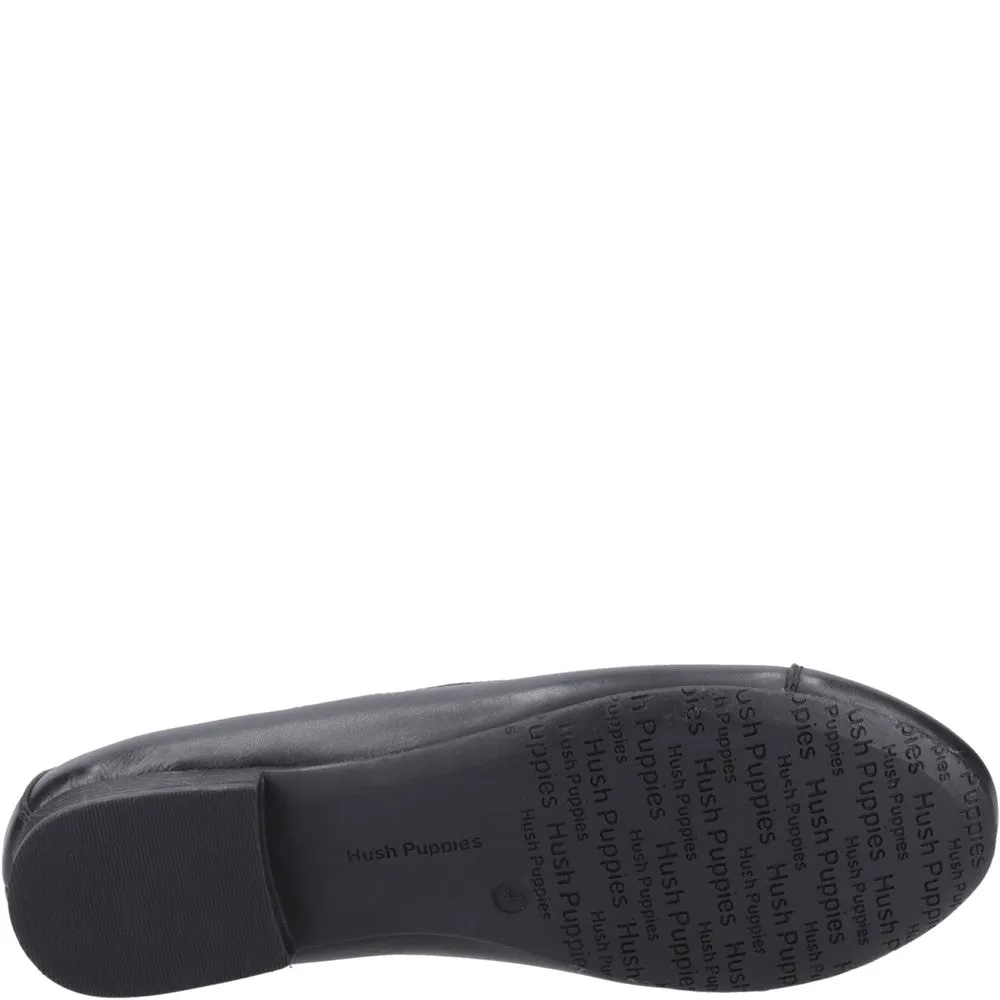 Black Emma XL Senior School Shoes