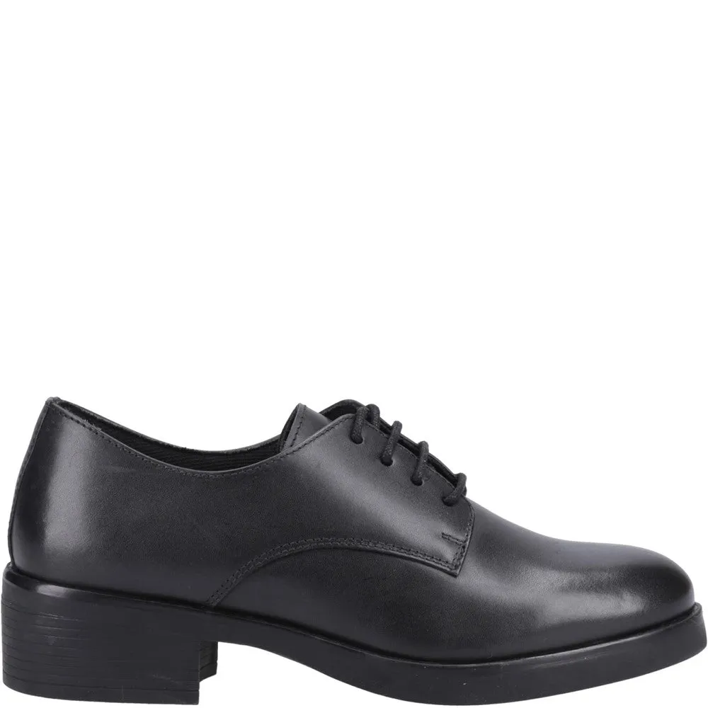 Black Lace Up Anastasia XL Senior School Shoes