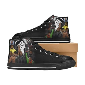 Black Panther Superheroes The 17 Greatest Of All Time Shoes High Top Sneakers for Kids and Adults