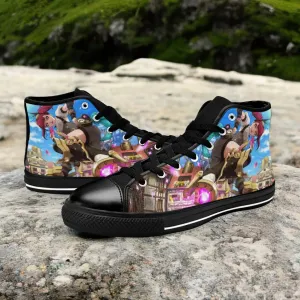 Bleach Machine Society Riruka Dokugamine Shoes High Top Sneakers for Kids and Adults