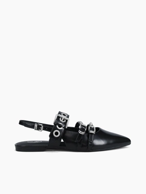 Blondie Black Soft Leather Fashionable Walk Star Camp Blondie Black Soft Leather