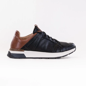 Blown Rubber Outsole Naot Magnify (Men's) Soft Black Leather Chestnut Rain Day Naot Magnify (Men's) Soft Black Leather Chestnut