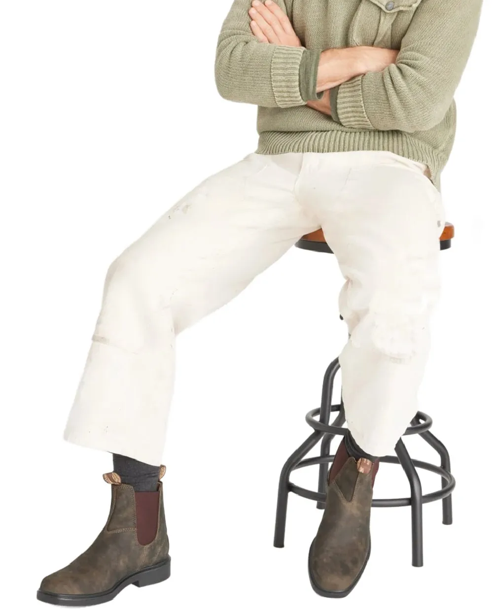 Blundstone 1306 Rustic Brown Chelsea Boots