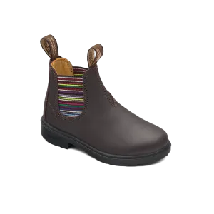 Blundstone 1413 Kids Brown Striped Elastic