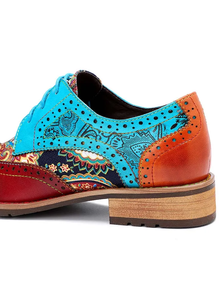 Bohemian Handmade Brogue Shoes