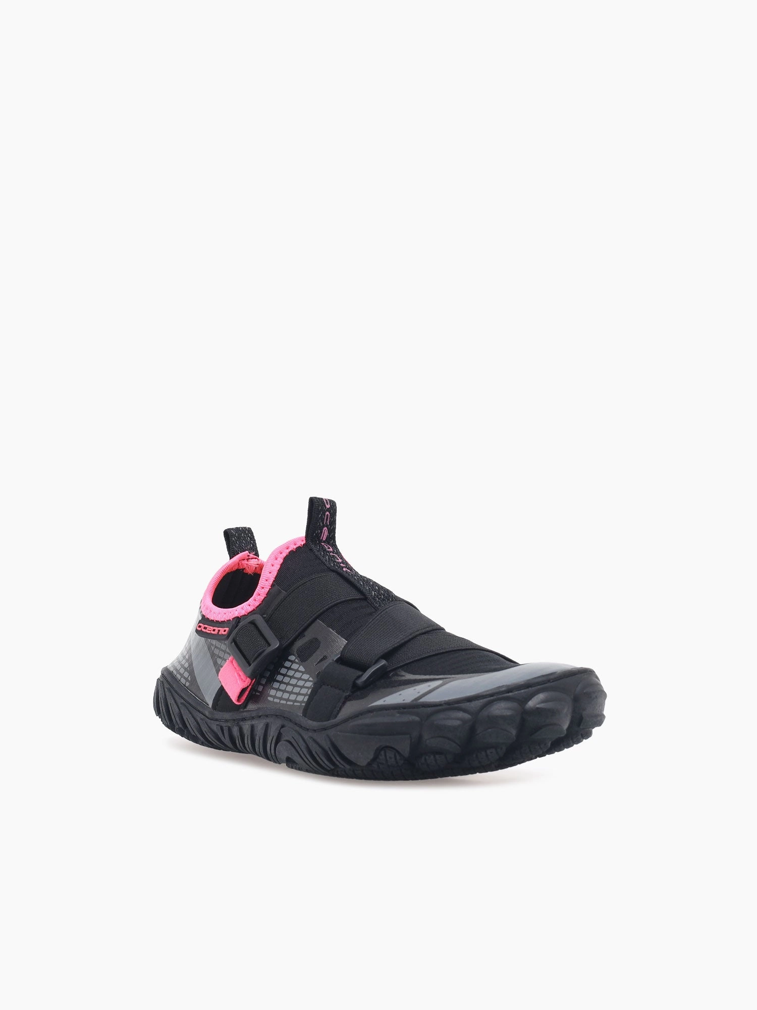 Meridian Ii Jet Black  fuchsia Men Mode Smooth Upper