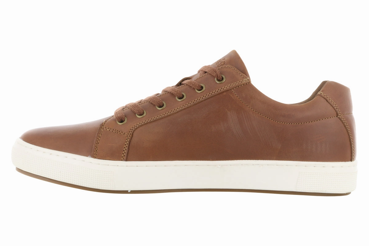 Win Step Propet Koda Leather Sneaker Tan