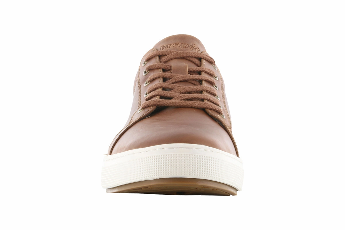 Propet Koda Leather Sneaker Tan Sport Casual