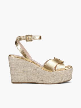 Bold Sandals Design Nora Gold Metal Leather Sea Fun Nora Gold Metal Leather