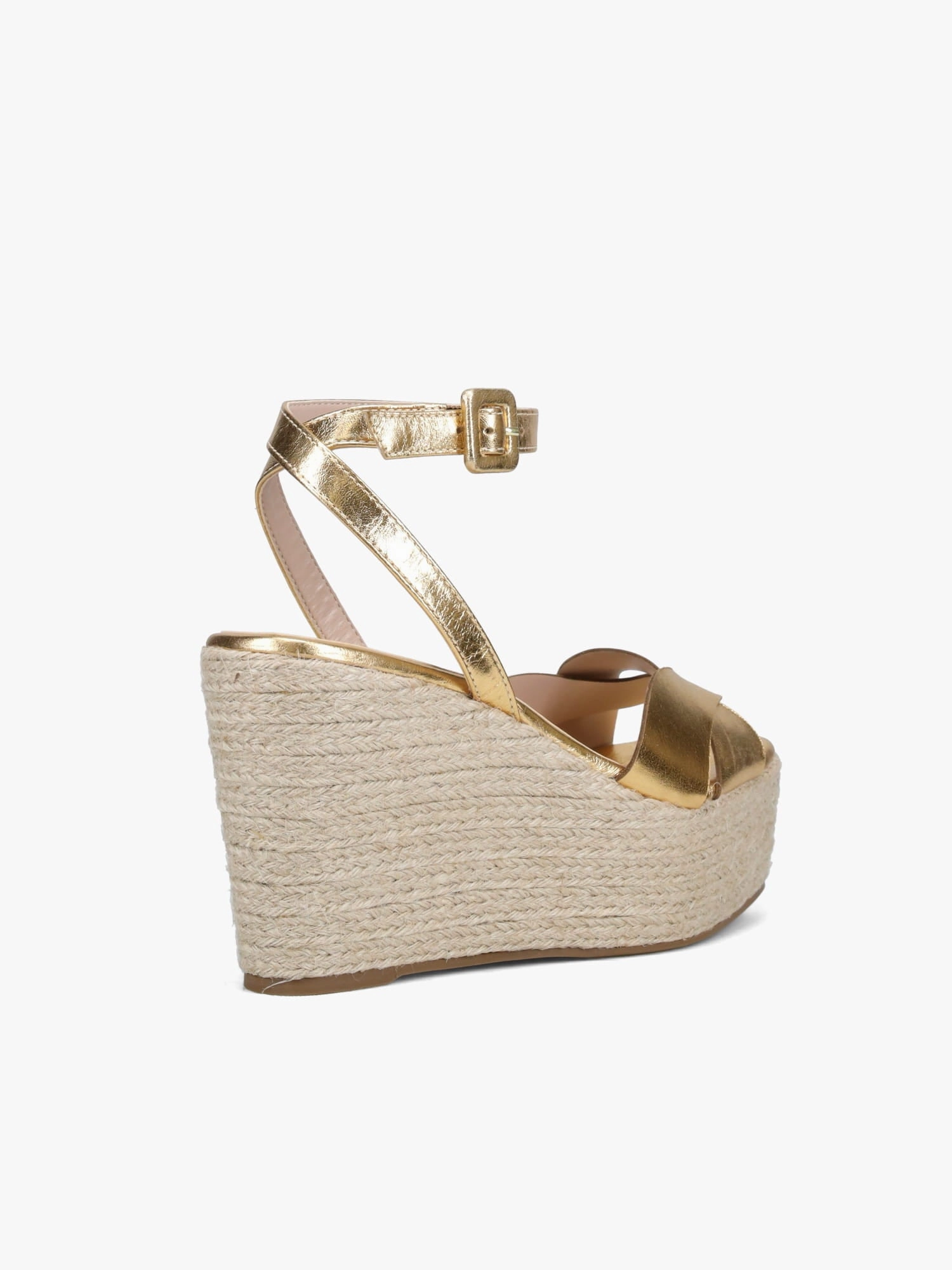 Weatherproof Coating Nora Gold Metal Leather