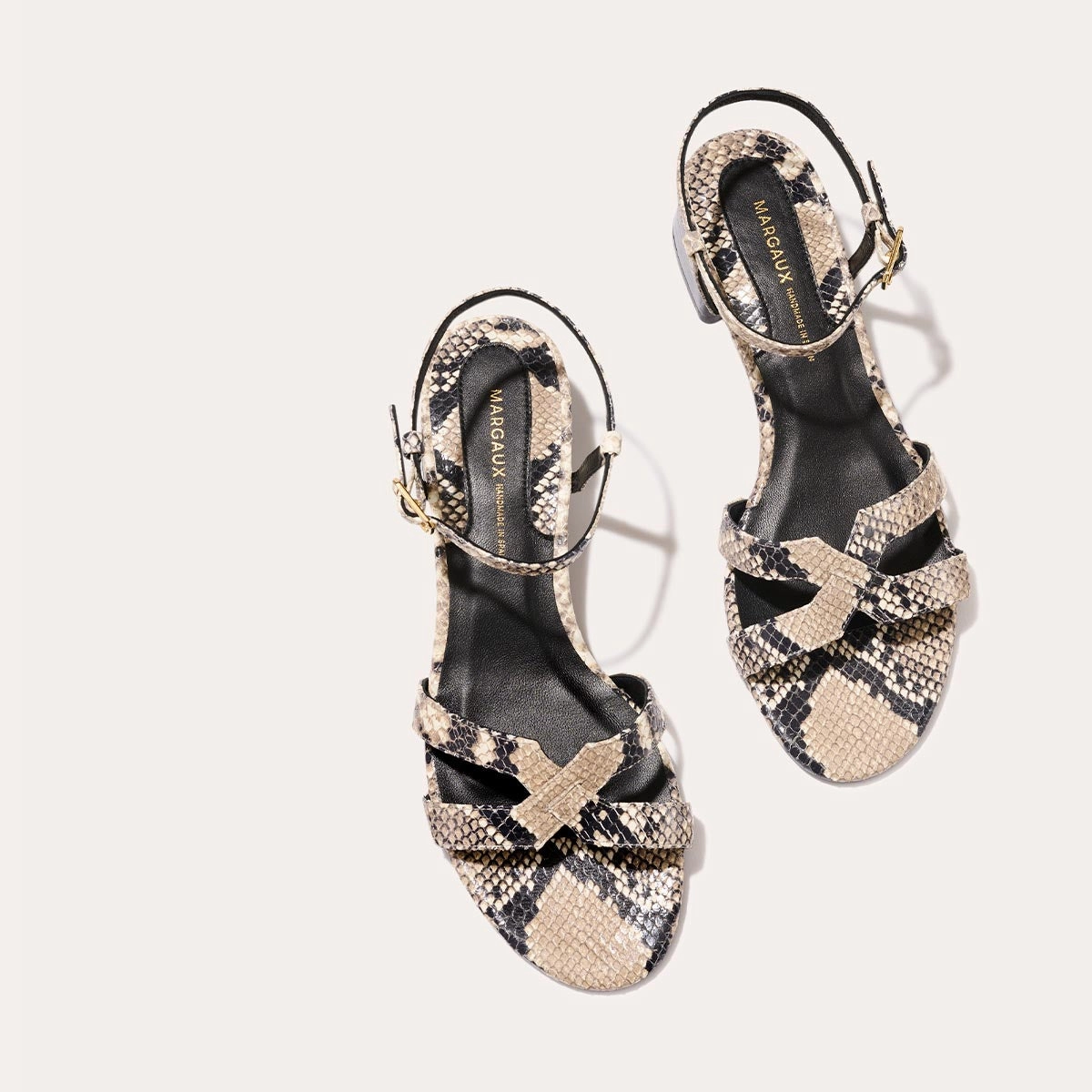 The Yves - Natural Python Embossed Breathable Lining