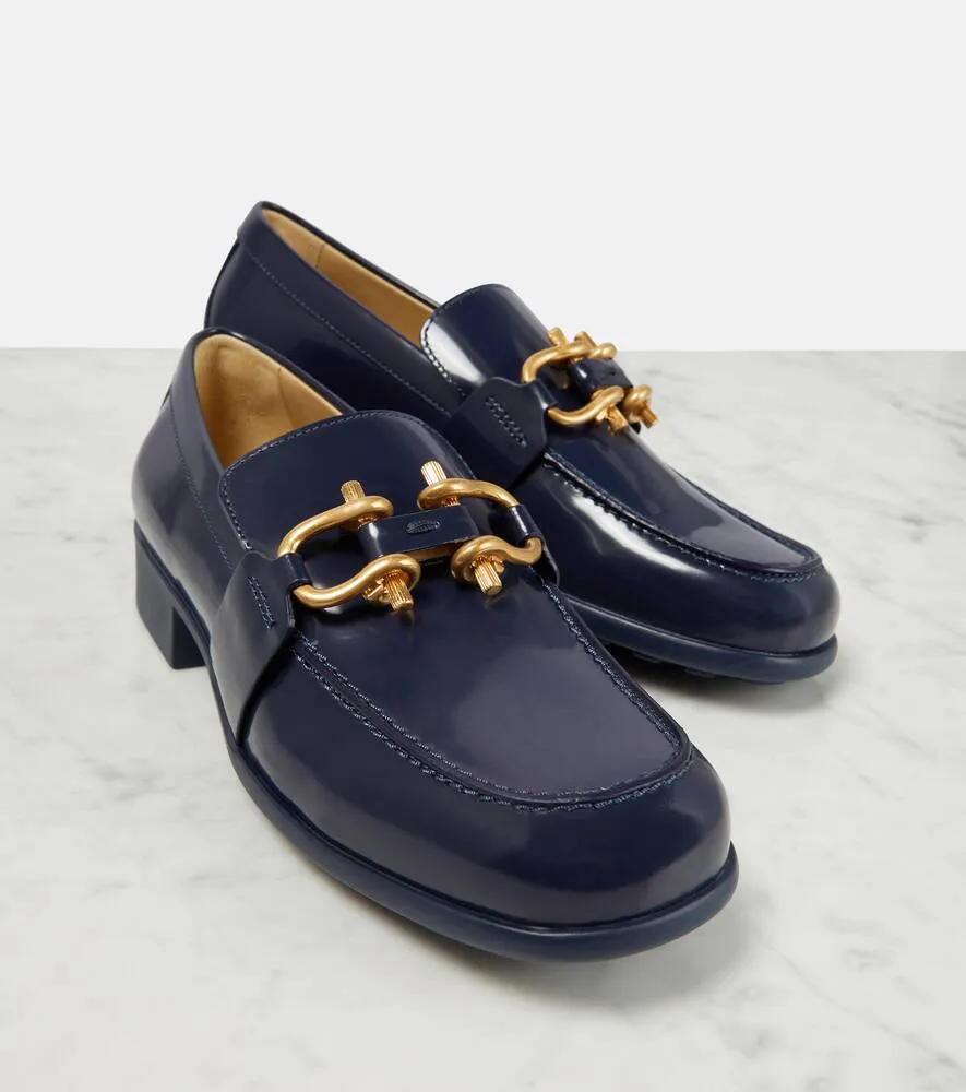 Bottega Veneta Monsieur leather loafers