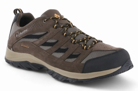 Columbia Crestwood Waterproof Hiking Shoe Mud Gentle Walk Soft Arch