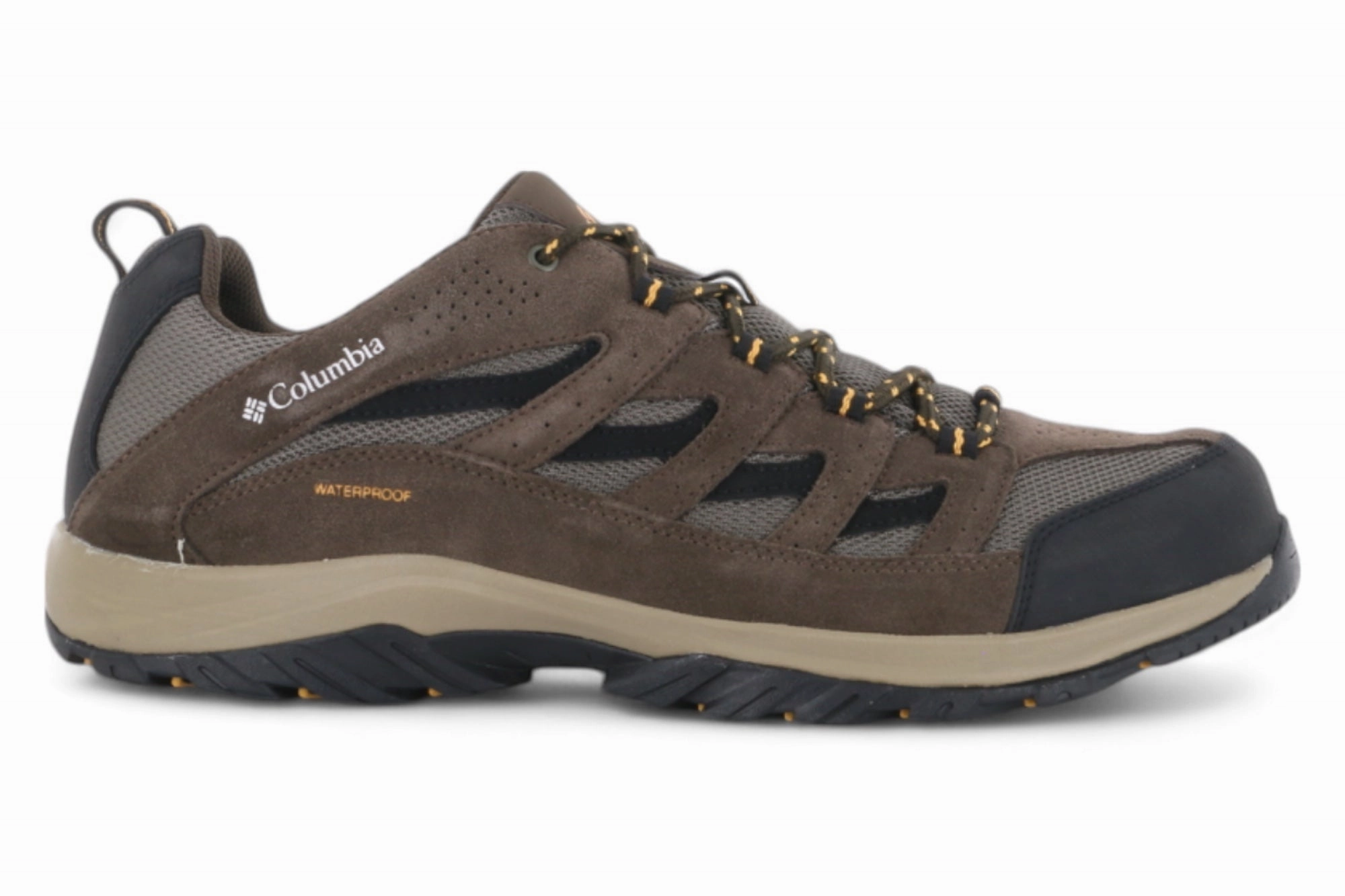 Columbia Crestwood Waterproof Hiking Shoe Mud Leather Cool Chic Street