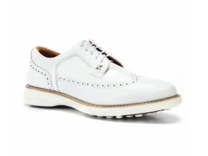 Boxto Golf Men's Legacy Freedom Spikeless Golf Shoes - White