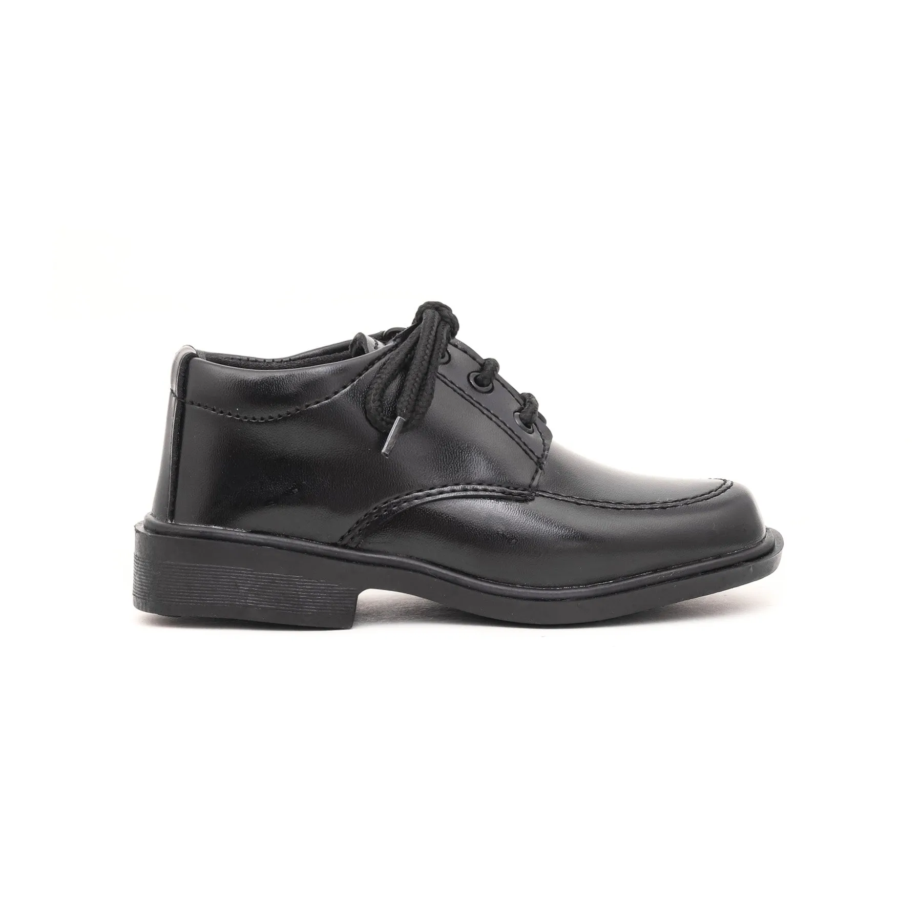Boys Black School Shoes SK1047