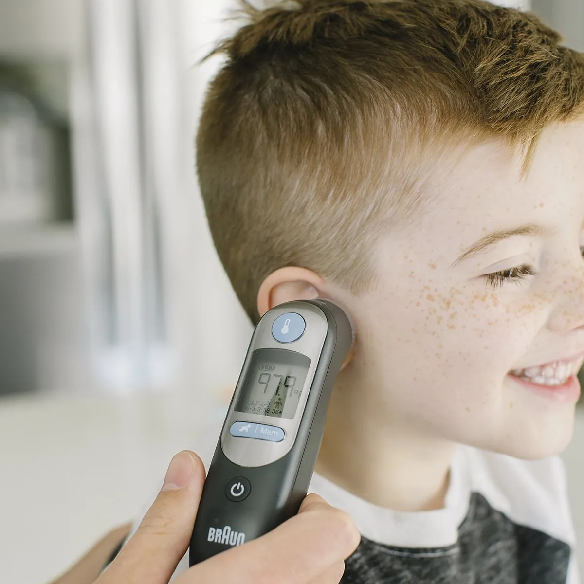 Braun ThermoScan 7 Ear Thermometer, IRT6520BUS, Black